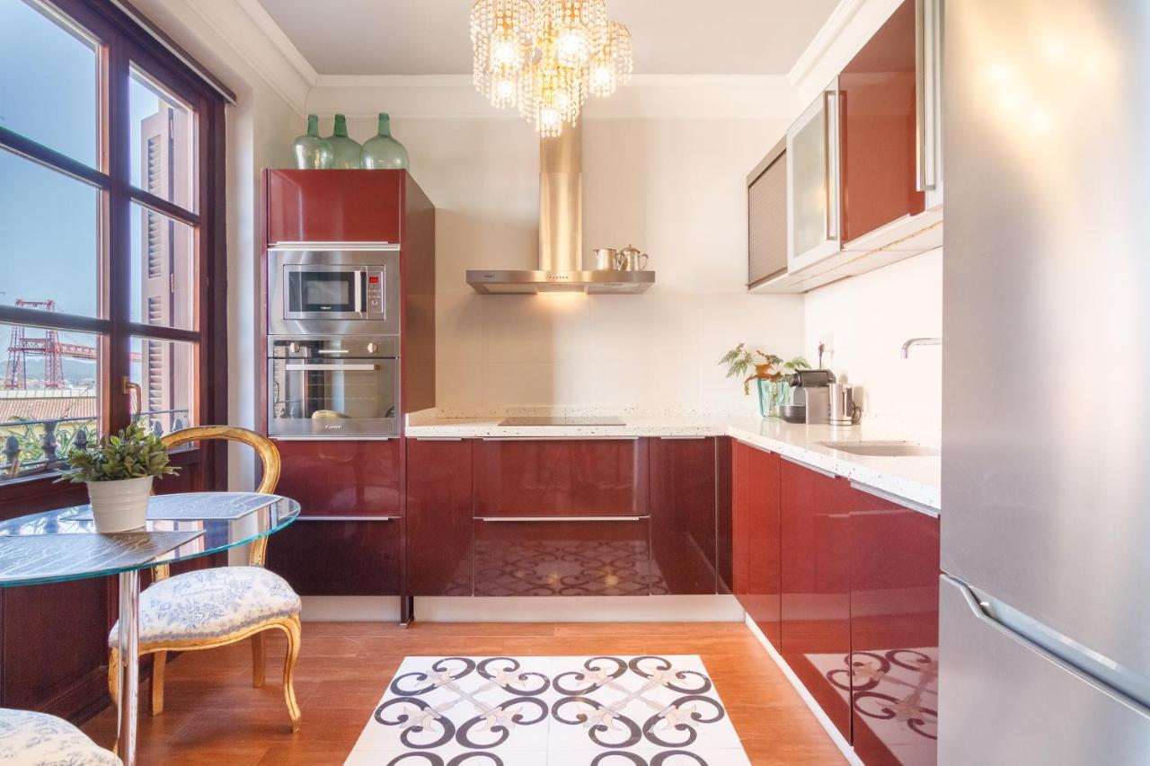 Appartamento Amplio Y Elegante Con Diseno Vintage Portugalete Esterno foto