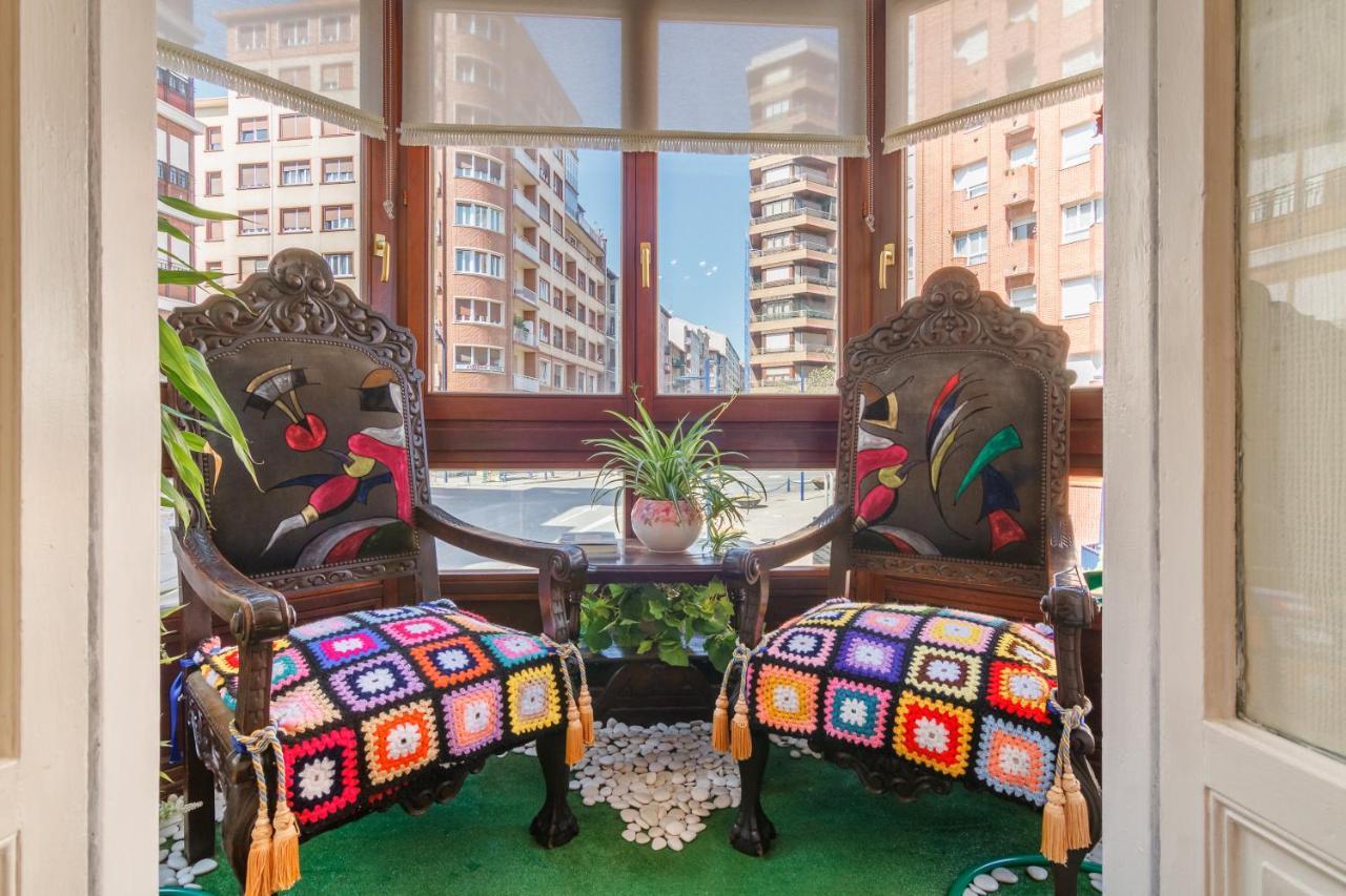 Appartamento Amplio Y Elegante Con Diseno Vintage Portugalete Esterno foto